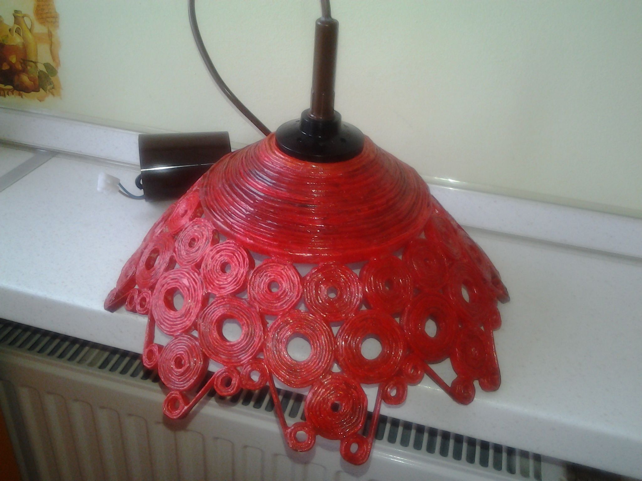 Lampa unicat handmade